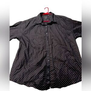 Kenneth Cole Men’s 2X Slim Fit Button-down Shirt